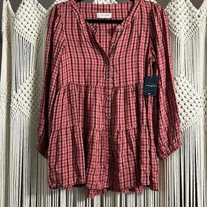 Lucky Brand babydoll top